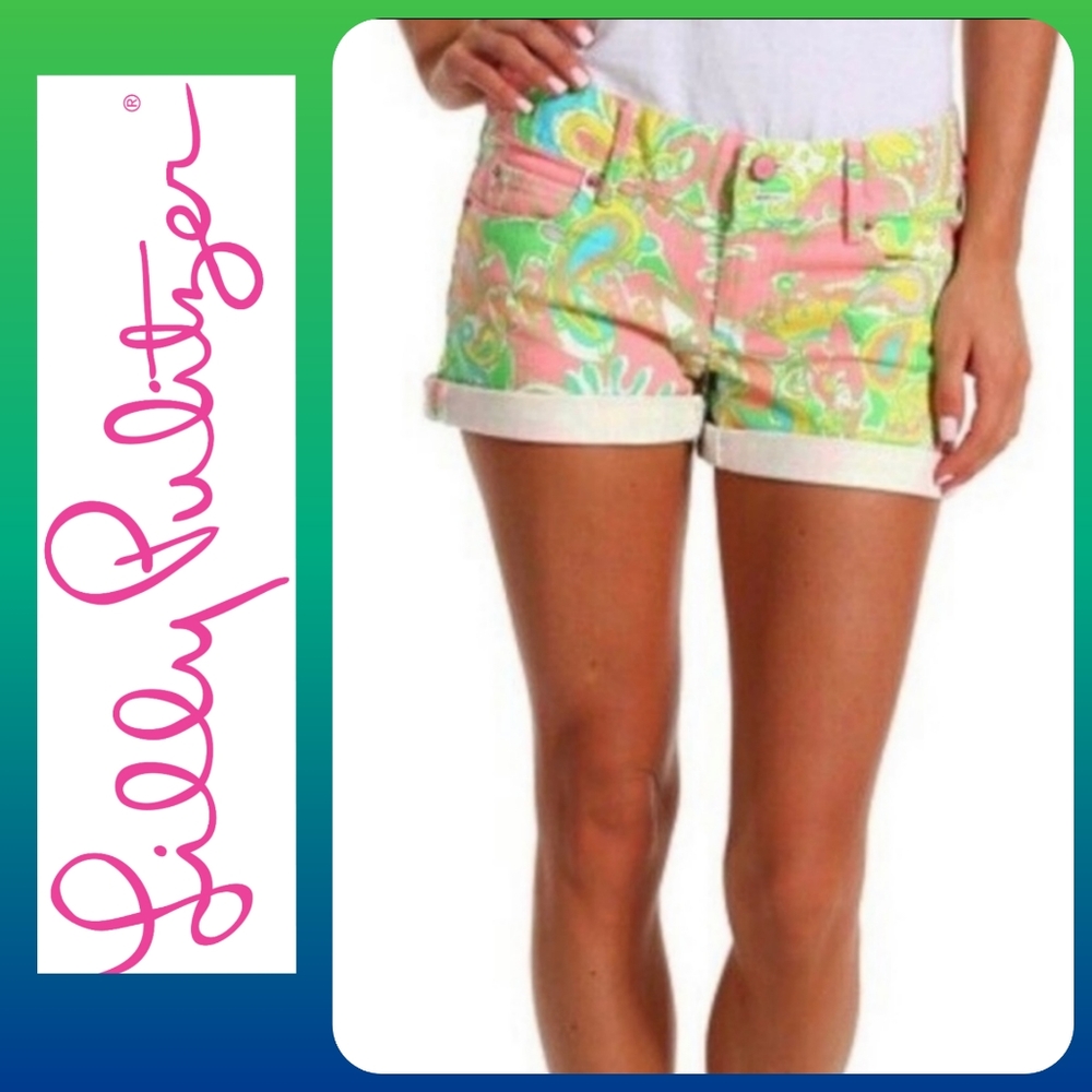 NWOT. Lilly Pulitzer Clifton Shorts - Picture 1 of 6